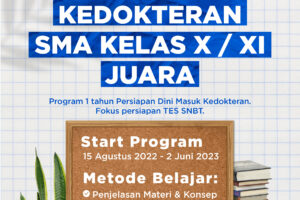 Program Kedokteran SMA X / XI