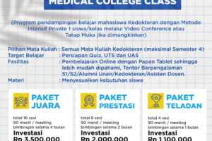 Program Pendampingan Kuliah Mahasiswa Kedokteran