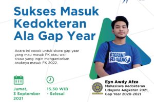 Webinar Sukses Gap Year